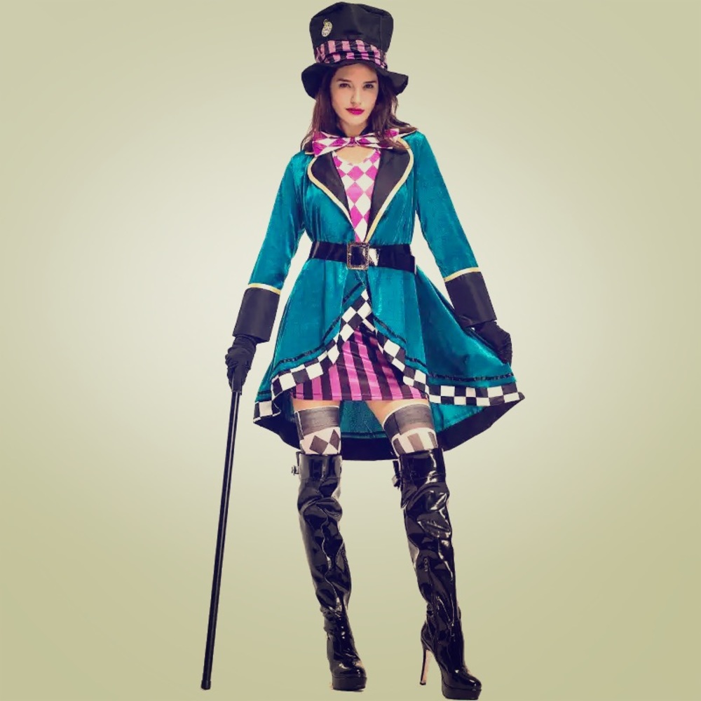 Alice in Wonderland Mad Hatter Complete Outfit